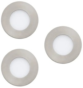 Eglo 900111 - 3× LED-del szerelt, fényerőszabályozható fürdőszobai világítótest FUEVA-Z 2,8W/230V IP44