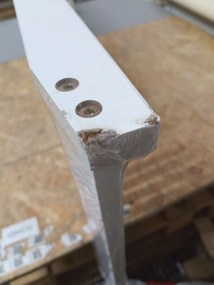 AKCIÓ Fehér bambusz polc WHITE BAMBOO II. osztály