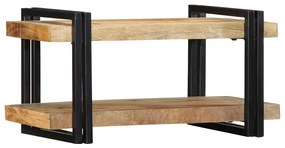 fali polc 70x33x35 cm tömör nyersfa Mango
