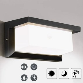 18W Kültéri lámpa mozgásérzékelővel Kerti lámpa Kültéri fali lámpa