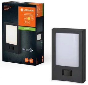 Ledvance - LED Kültéri fali lámpa érzékelővel ENDURA STYLE LED/13W/230V