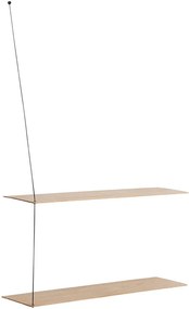 Polc "Stedge", 80 x 22 cm, 4 változat - Woud Variáns: világos tölgyfa