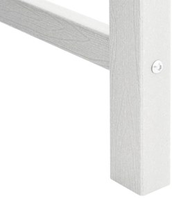 kerti pad fehér 120 cm HDPE