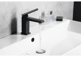 Sapho - LATUS 14 cm-es mosdócsaptelep matt fekete