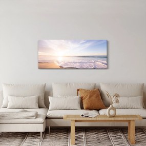 Homokos tengerpart képe (120x50 cm)