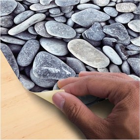 Slab Sticker Pebble padlómatrica, 40 x 40 cm - Ambiance