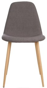 KÉSZLET 4x Étkezőszék ROKA söt. szürke