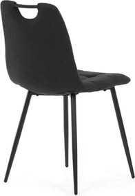 Fekete Szövet Étkezőszék DCL-V2017 BK2