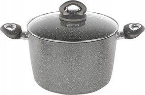 Hagyományos magas fazék nagy Valdinox Rock 7,5 literes indukciós és gáztűzhelyhez