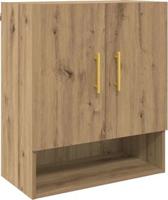 vidaXL Fali Szekrény kézműves tölgy 60 x 31 x 70 cm Faanyag