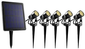 Retlux Retlux - KÉSZLET 5x LED Kültéri lámpa napelemmel LED/4000 mAh IP44 FT1076