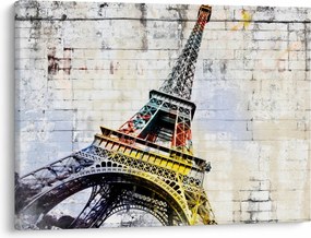 Kép - Az Eiffel-torony digitális művészete (70x50 cm)