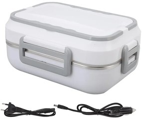 Ételmelegítő doboz - 12V/220V - fehér