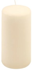 Gyertyakészlet oszlopszerű 15 cm Ø 7,5 cm 2 db krémszínű