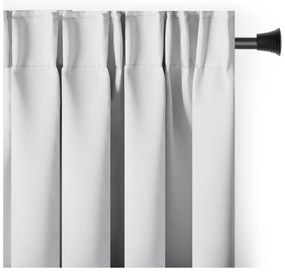 Fehér sötétítő termo függöny 140x245 cm Pleat – Restilo