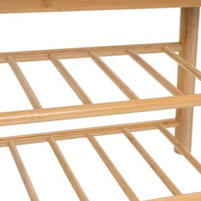 Fehér-natúr színű pad – Casa Selección