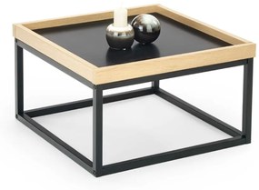 VESPA S asztal, natúr / fekete