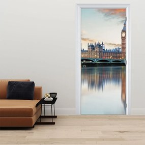 Fotótapéta ajtóra - London Parlament (95x205cm)