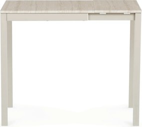 Jídelní stůl rozkládací 60-90x60 cm, melamin, travertin, GDT-206 TRV