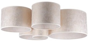 Duolla - Mennyezeti lámpa ROLLER PENTO 5xE27/60W/230V arany