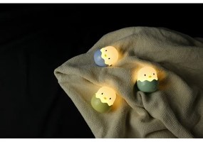 MegaLight - LED RGB állítható fényű, újratölthető gyerek érintőlámpa EGGY EGG LE