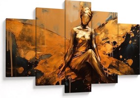 Kép - Egy tündér absztrakciója (150x105 cm)