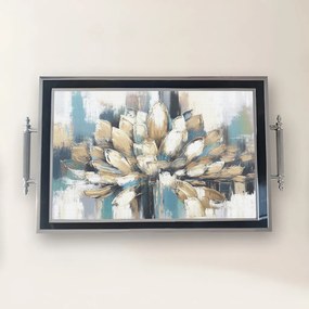 Üveg tálca, 38×24 cm – TPG9841