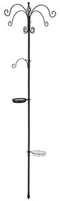 Fém leszúrható madáretető állvány, 300 cm