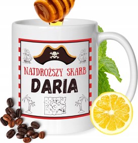 Bögre Daria Barátnő Feleség Ajándék Nyomtatott Fehér 330ml