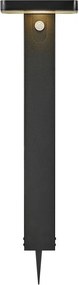 NORDLUX 2118178003 RICA Mozgásérzékelős Állólámpa Fekete LED IP44