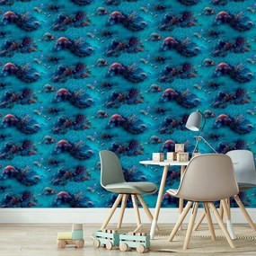 Arthouse Signature 2 Under The Sea kék halas papír tapéta – 923808