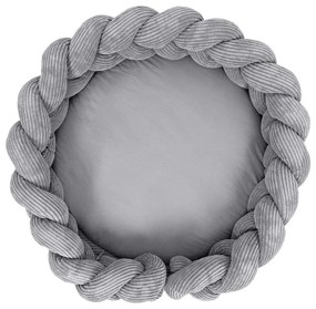 Szürke babafészek 100x100 cm – Meowbaby