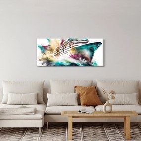 Kép - Akvarell tenger (120x50 cm)