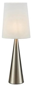 Markslöjd Markslöjd 108624 - Asztali lámpa CONUS 1xE14/40W/230V fehér/matt króm ML1273