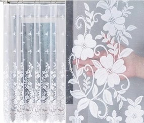 Lajos jacquard függöny mintás 023092, 300x180cm egyenes (kész) szegéllyel