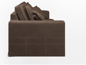 Sötétbarna kanapé 196 cm Nora – Ropez