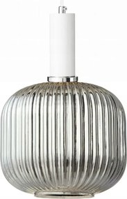 Moderna ĂŒveg fĂŒggĆlĂĄmpa, tĂŒkrös grafit Ă©s fehĂ©r szĂnben