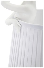 Fehér asztali lámpa textil búrával (magasság 62,5 cm) Ballet – Mauro Ferretti