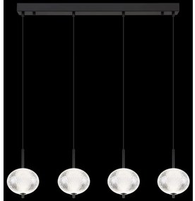 Globo 16042-4H - LED Csillár zsinóron AIDA 4xLED/5,75W/230V 3000K/4500K/6500K