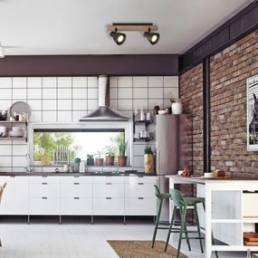 Rabalux 5903 - Spotlámpa MAC 2xGU10/15W/230V