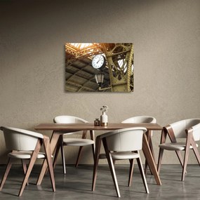 Kép - Állomásóra (üvegen) (70x50 cm)