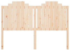 tömör fenyőfa ágyfejtámla 166x4x110 cm