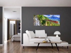 Kép - Matterhorn, Zermatt, Valais, Svájc (120x50 cm)