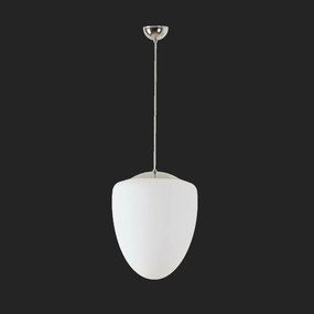 Osmont 60440 Astra S függesztett üveglámpa rozsdamentes polírozott fehér IP40 30