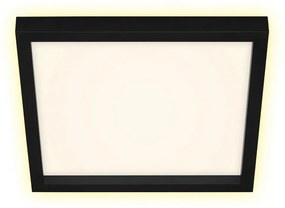 Briloner 7362-015 - LED Mennyezeti lámpa CADRE LED/18W/230V 29,6x29,6 cm fekete