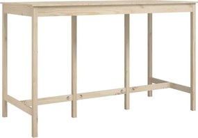 vidaXL tömör fenyőfa bárasztal 180 x 80 x 110 cm