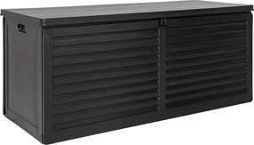 Fekete kerti tárolódoboz Dubrovnik – House Nordic