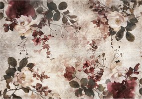 Fotótapéta Rózsák Vintage Retro Virágok 416x290 Elegancia és stílus +ragasztó