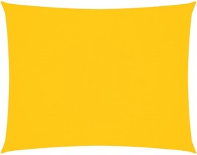 vidaXL sárga téglalap alakú oxford-szövet napvitorla 6 x 7 m