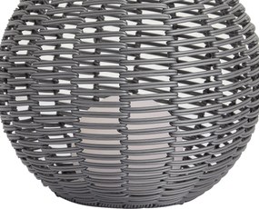 Kültéri asztali lámpa sötétszürke 30 cm LED-del, USB-C-vel újratölthető IP44 - Oli
